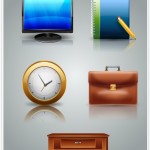 Kostenlose Office Icons für das eigene Webdesign von vandelaydesign