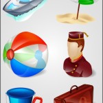 Kostenlose Reise Icons für das eigene Webdesign von vandelaydesign